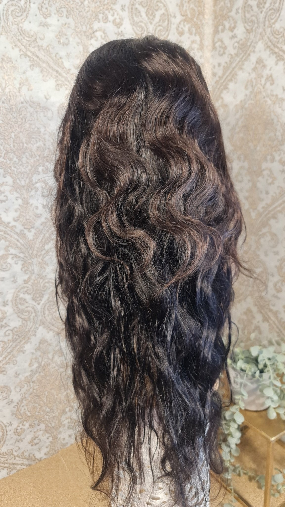 AURELIA Echthaar Perücke 30 Zoll 75cmDiosa Extensions Haarverlängerungen