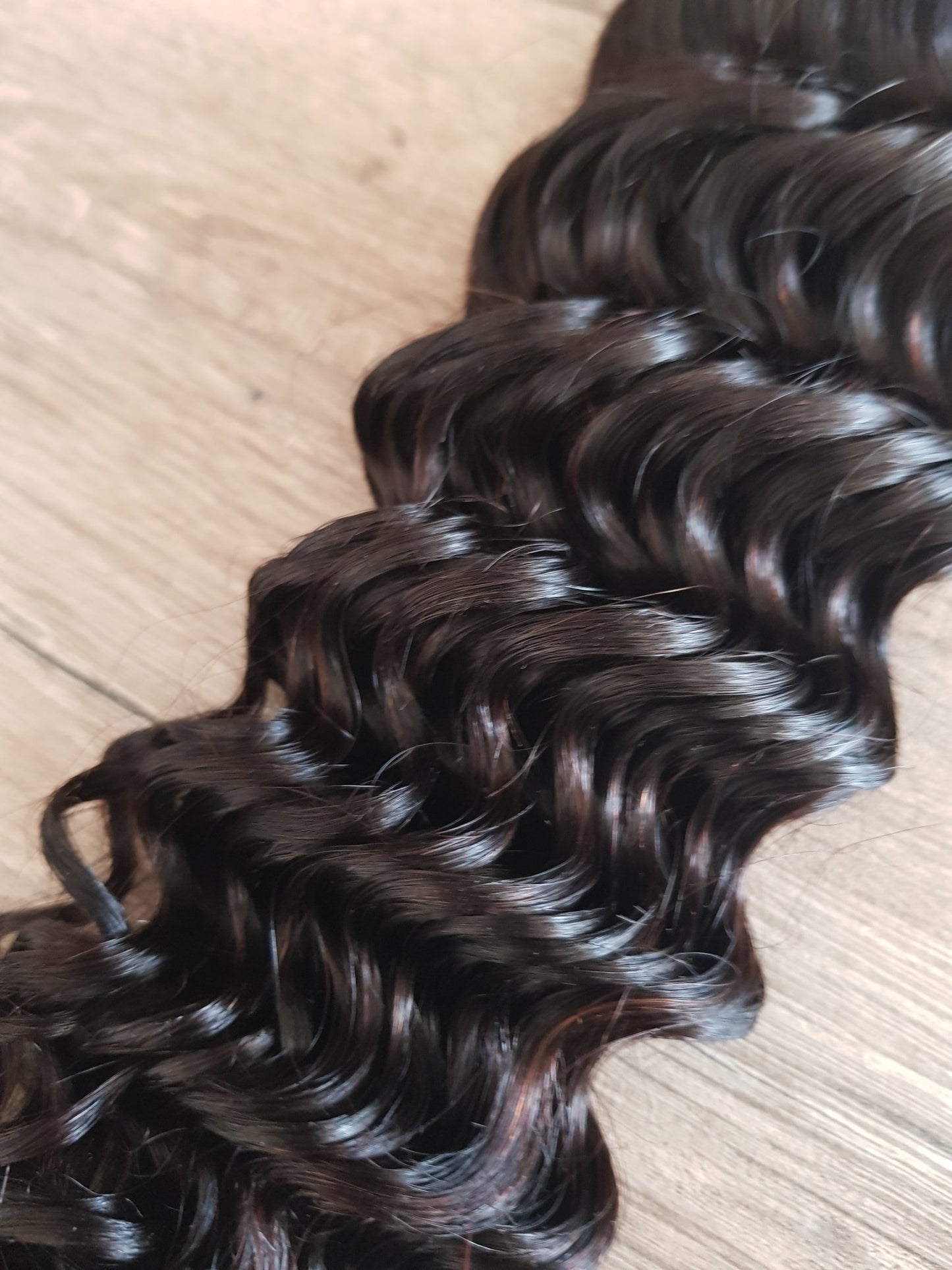 Hair Extensions 100% Human Hair from 10" (25cm) to 40" (100cm) Deep WaveDiosa Extensions Haarverlängerungen