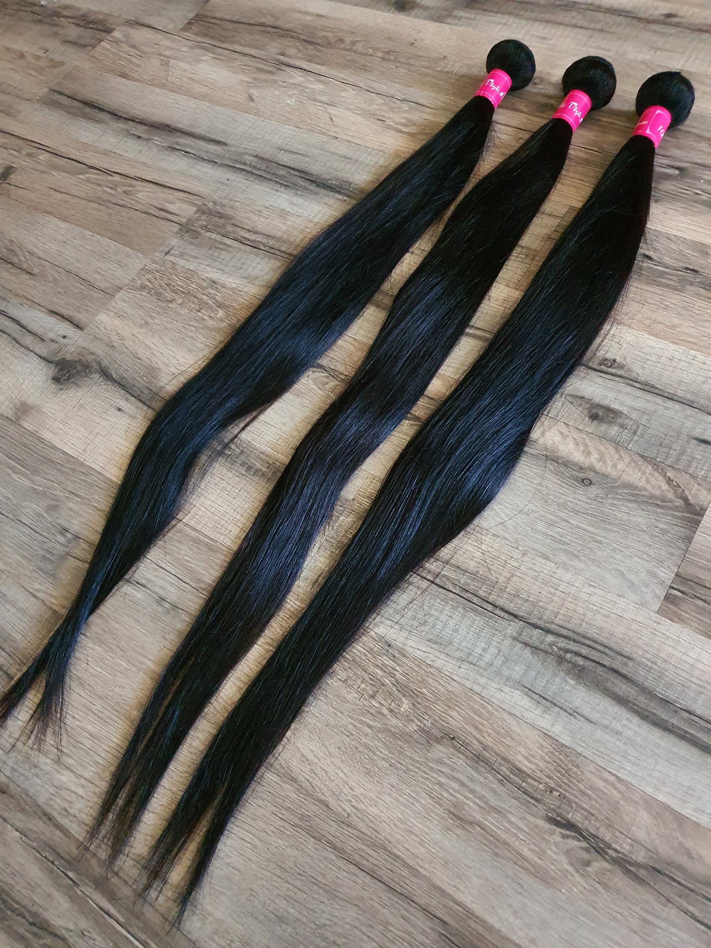 BLACK WEEK ANGEBOT 3 Bundles Haarverlängerung Echthaar glatt & wellig 18 - 40 Zoll (45-100cm)