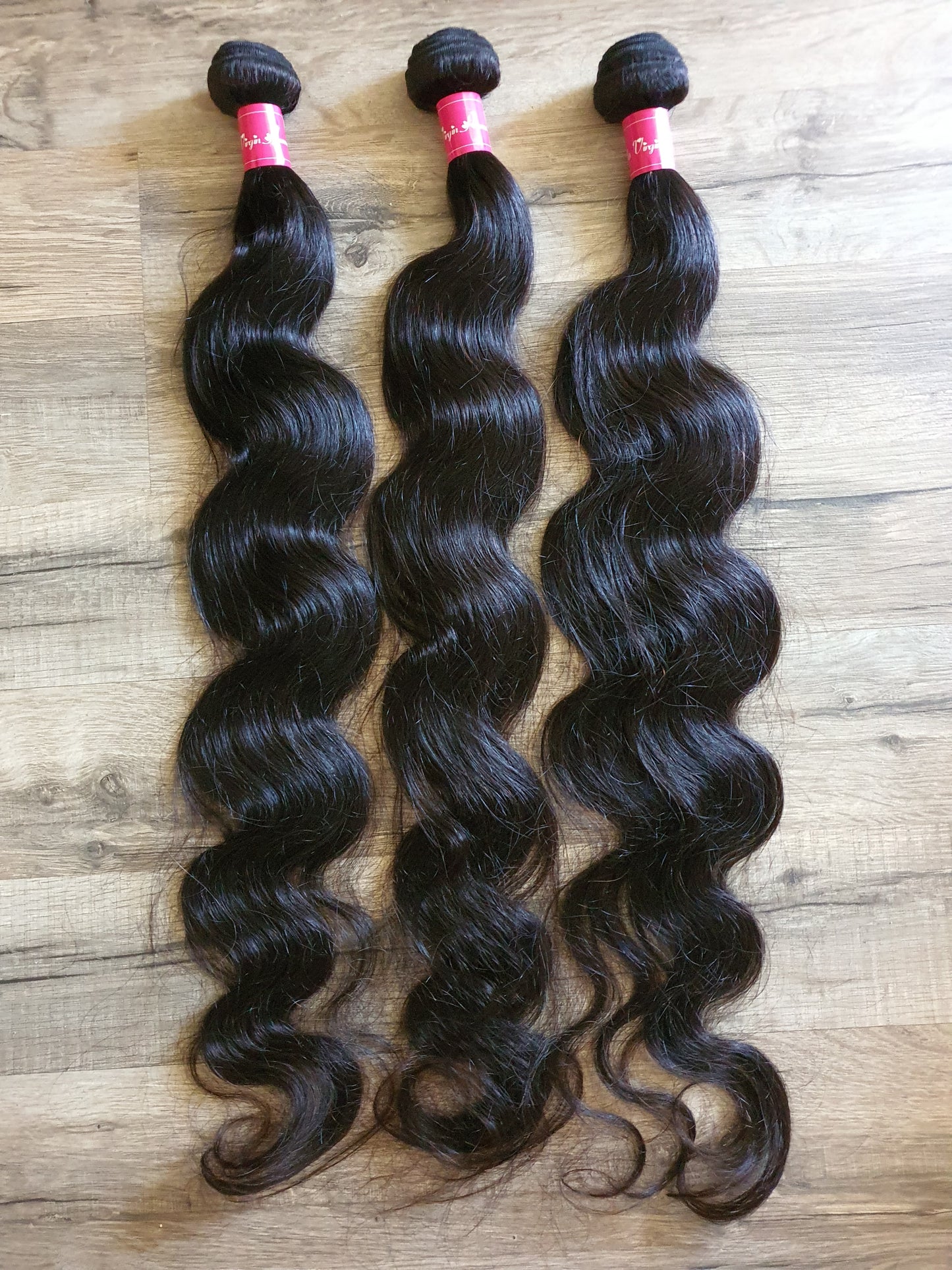 BLACK WEEK ANGEBOT 3 Bundles Haarverlängerung Echthaar glatt & wellig 18 - 40 Zoll (45-100cm)