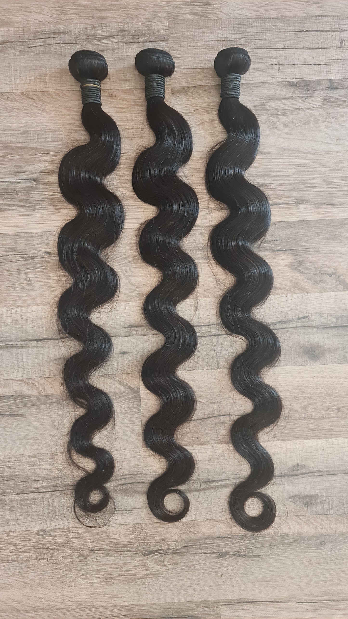 BLACK WEEK ANGEBOT 3 Bundles Haarverlängerung Echthaar glatt & wellig 18 - 40 Zoll (45-100cm)