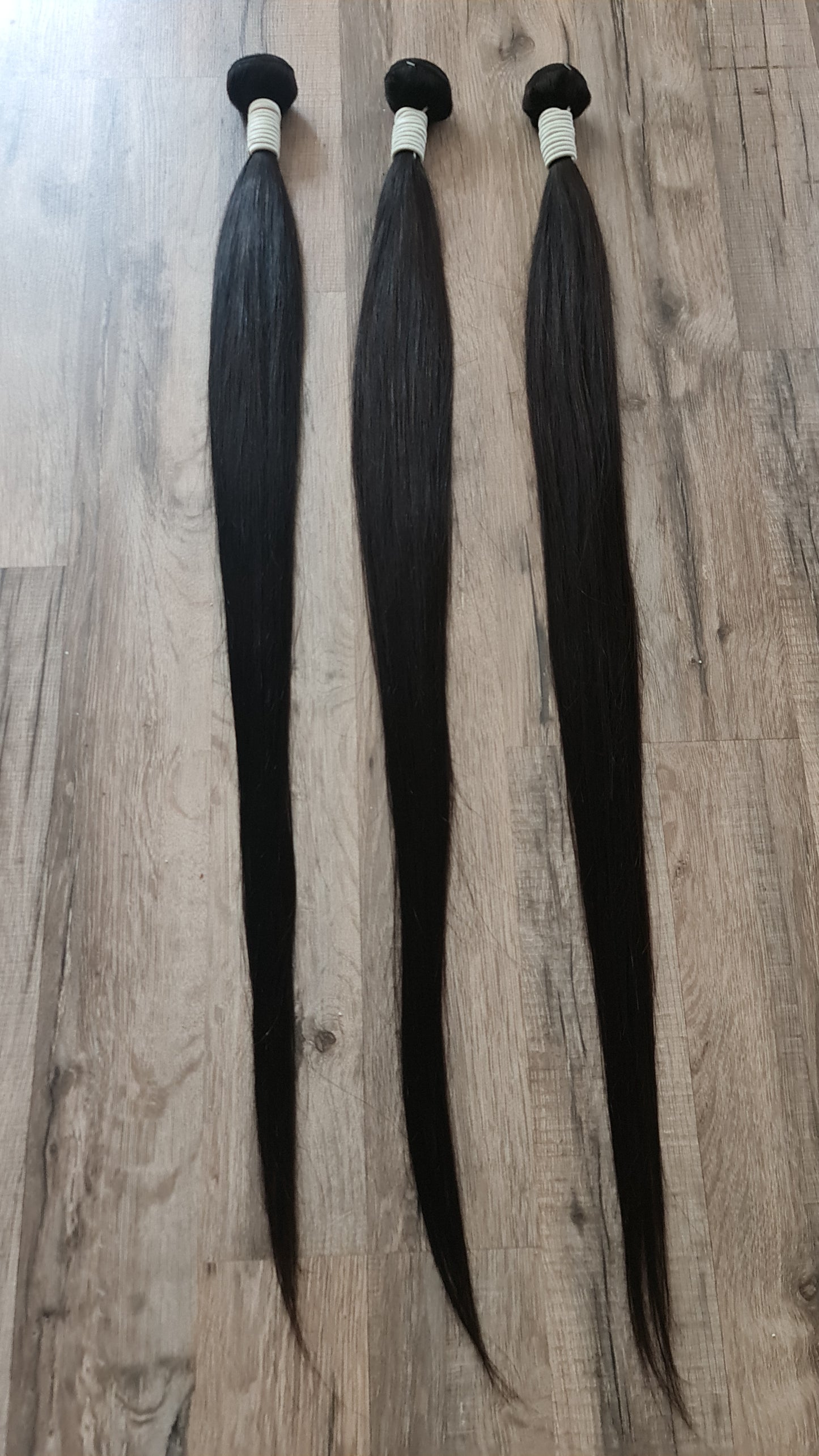 BLACK WEEK ANGEBOT 3 Bundles Haarverlängerung Echthaar glatt & wellig 18 - 40 Zoll (45-100cm)