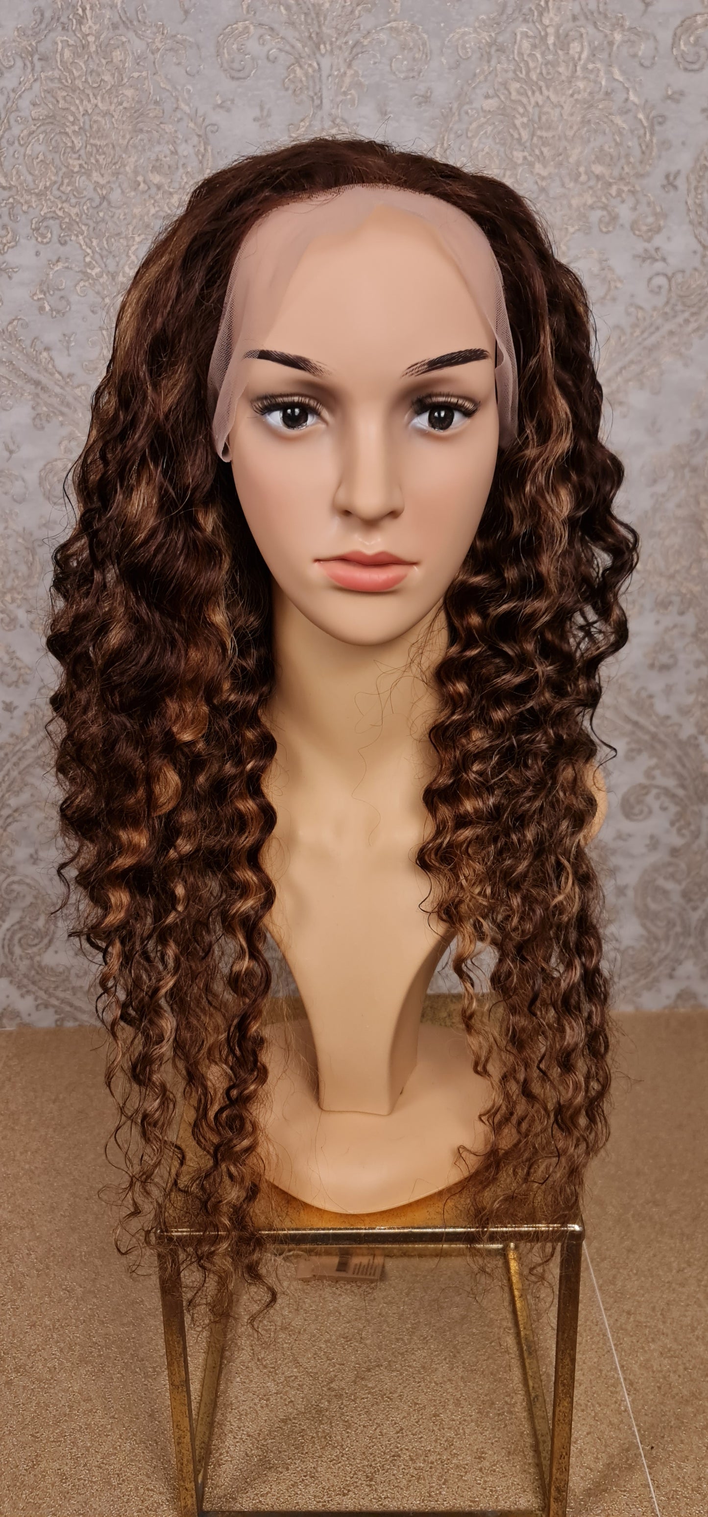 LEONIE Human Hair Wig 24 Inch 60cm