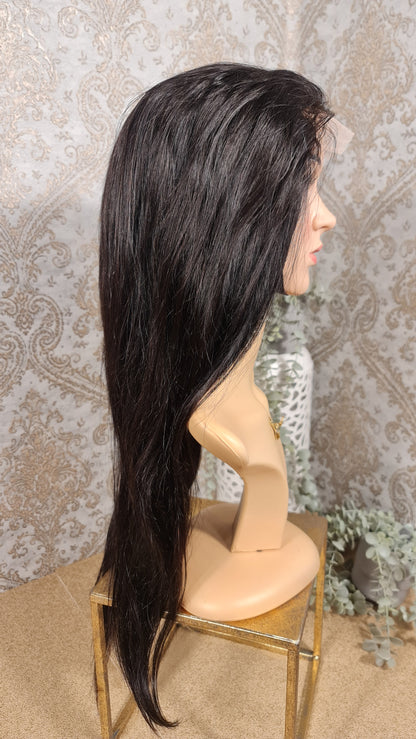 ESTEFANY Echthaar Perücke 24Zoll 60cm