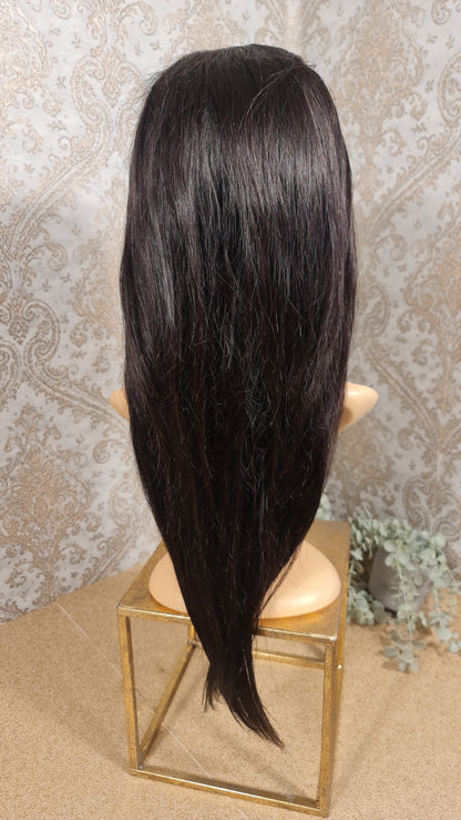ESTEFANY Echthaar Perücke 24Zoll 60cm