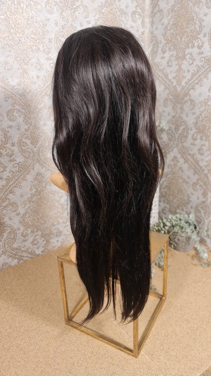 DARIANA Echthaar Perücke 24Zoll 60cm