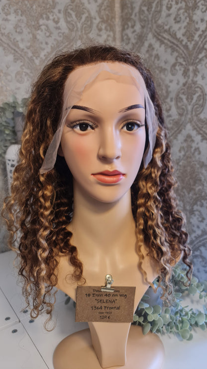 SELENA Echthaar Perücke  10" 12" 14" 16"