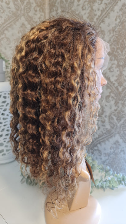 SELENA Echthaar Perücke  10" 12" 14" 16"