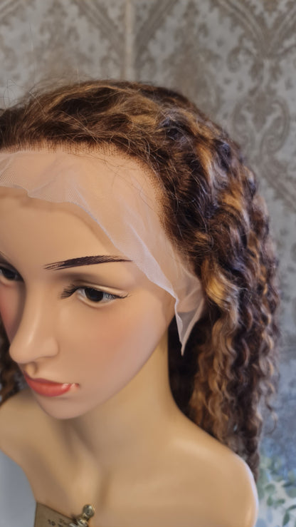 SELENA Echthaar Perücke  10" 12" 14" 16"