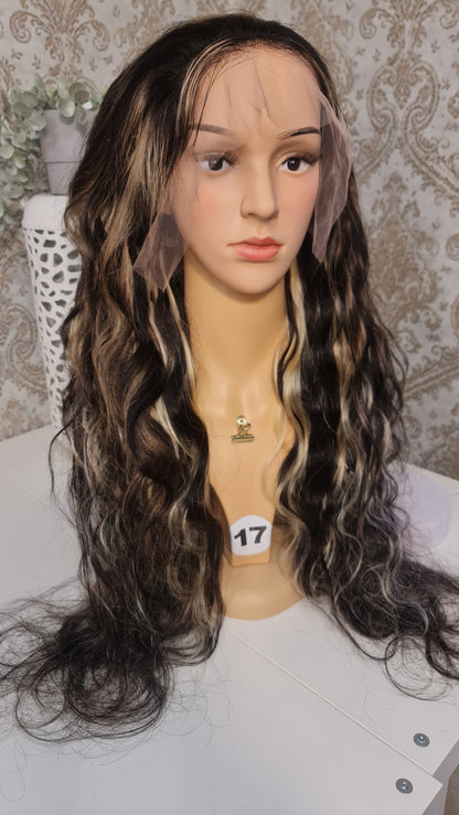 GABRIELLE Echthaar Perücke 30"
