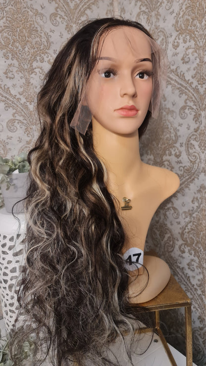 GABRIELLE Echthaar Perücke 30"