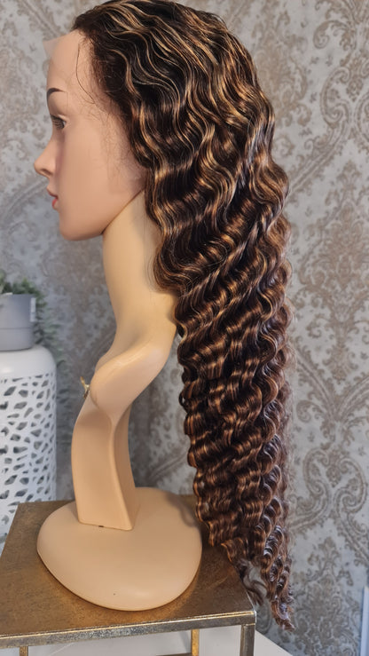 MEGAN Echthaar Perücke 30 Zoll 75cm