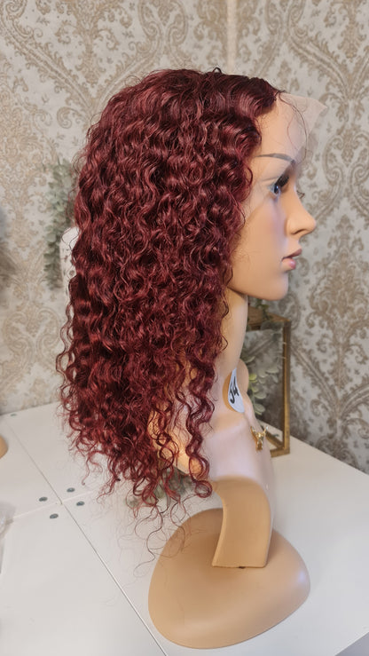 KAREN Echthaar Perücke  10" 12" 14" 16"