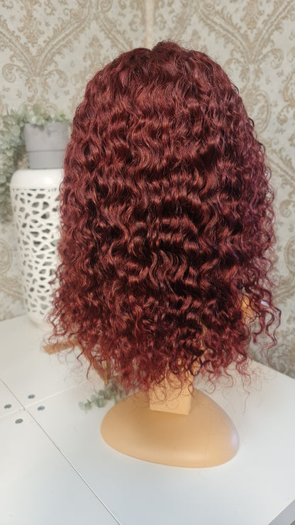 KAREN Echthaar Perücke  10" 12" 14" 16"
