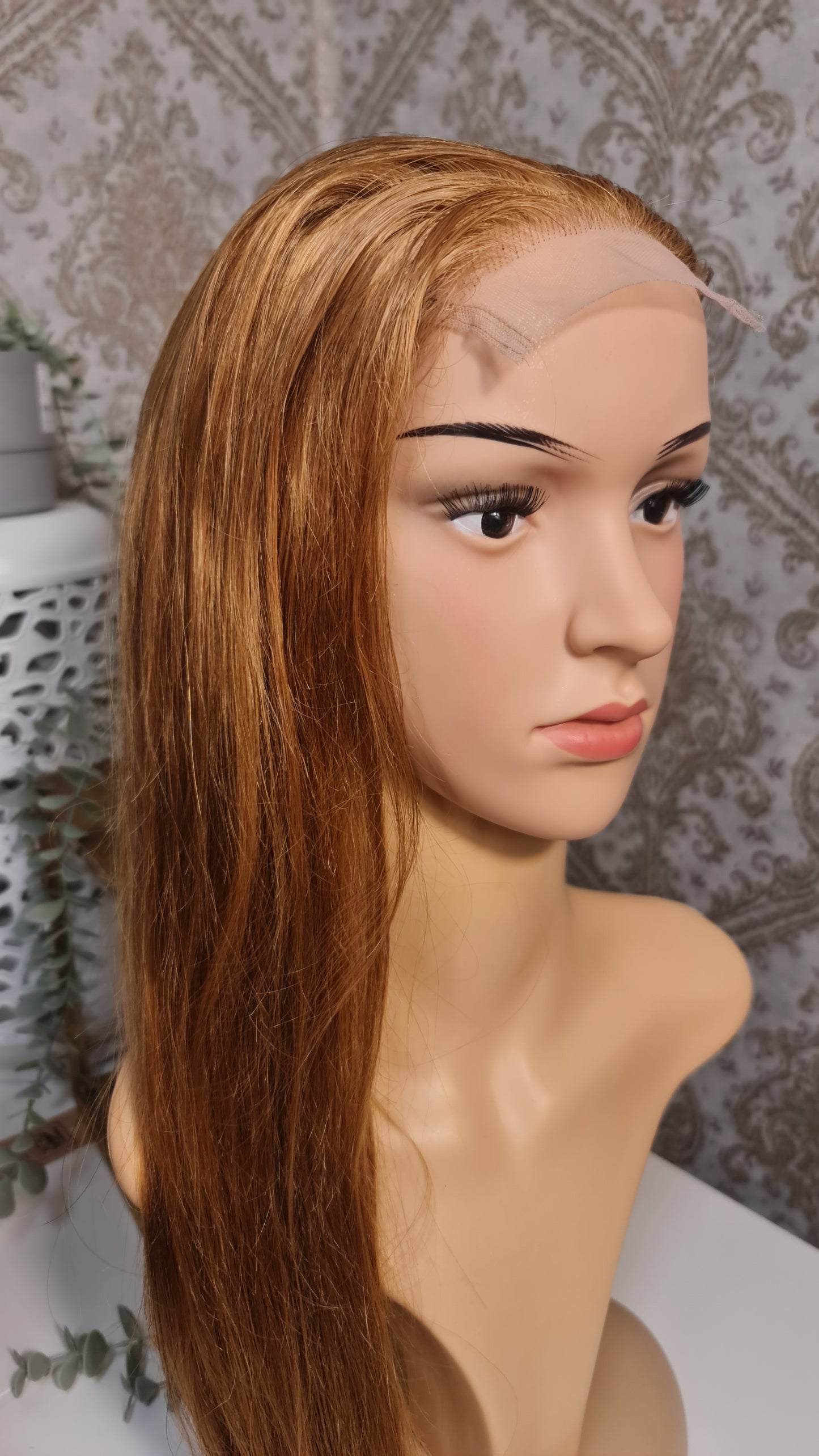 ISABELLA Human Hair Wig 24 Inch 60cm