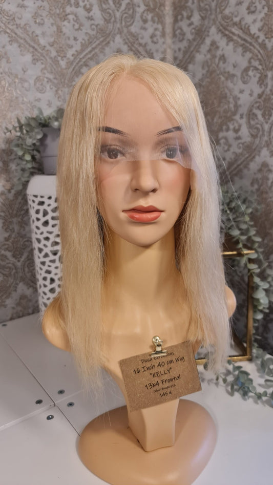 KELLY Echthaar Perücke 10" 12" 14" 16"Diosa Extensions Haarverlängerungen