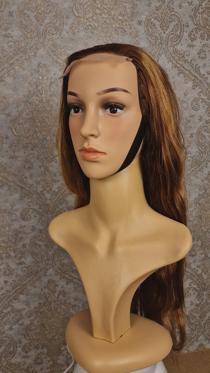BELINDA Echthaar Perücke 28Zoll 70cm