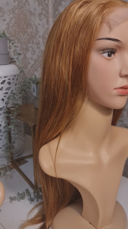 ISABELLA Echthaar Perücke 22Zoll 55cm