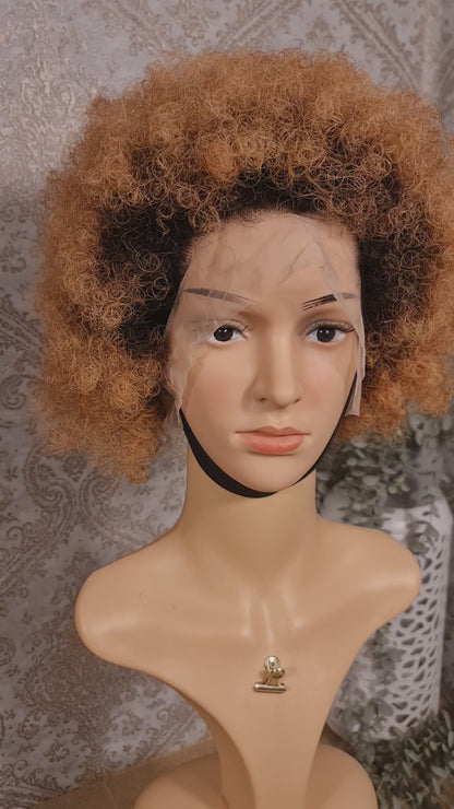 NEESHA Afro  Echthaar Perücke
