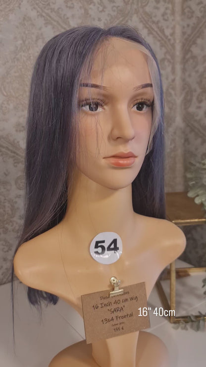 SARA Echthaar Perücke 10" 12" 14" 16"