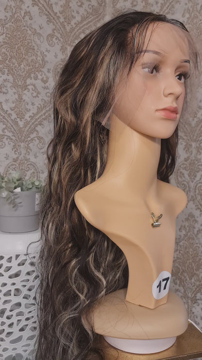 GABRIELLE Echthaar Perücke 30"