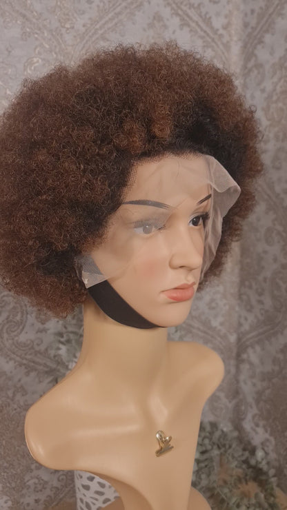 NEESHA Afro  Echthaar Perücke