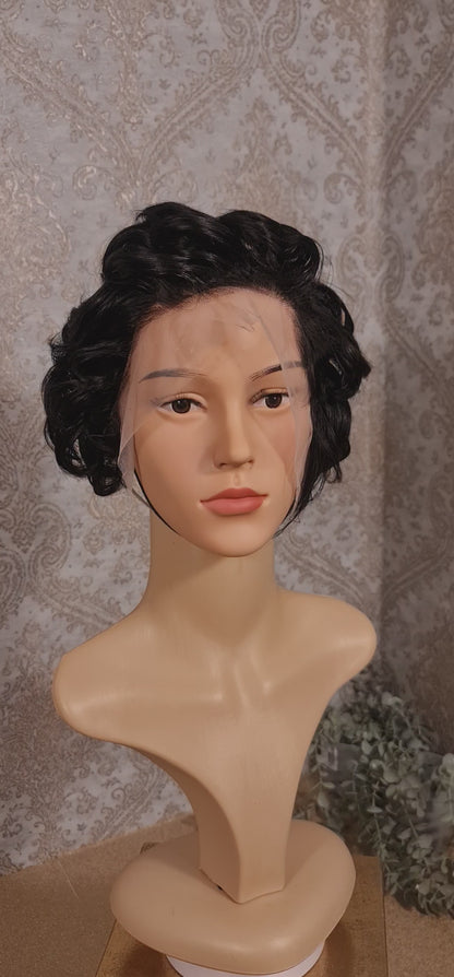 AUDREY Echthaar Perücke  Pixie Cut