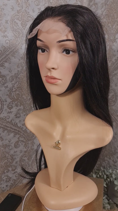 ESTEFANY Echthaar Perücke 24Zoll 60cm