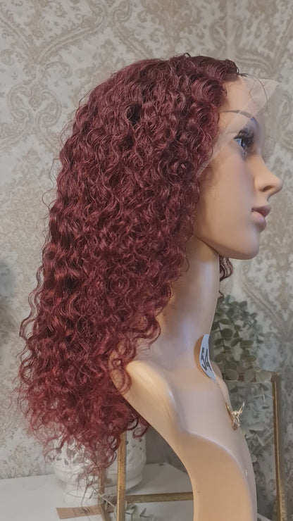 KAREN Echthaar Perücke  10" 12" 14" 16"