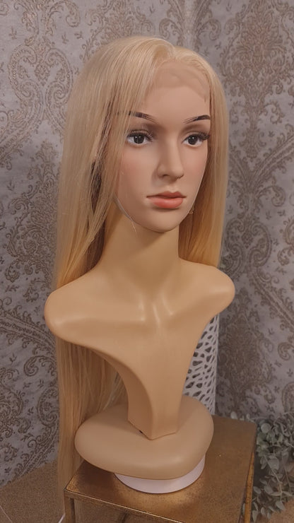 MAYA Echthaar Perücke 24Zoll 60cm