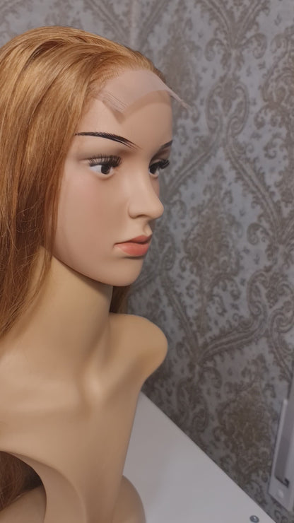 ISABELLA Echthaar Perücke 22Zoll 55cm