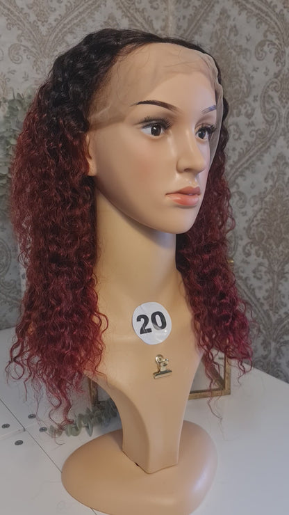 TATIANA Echthaar Perücke  10" 12" 14" 16"