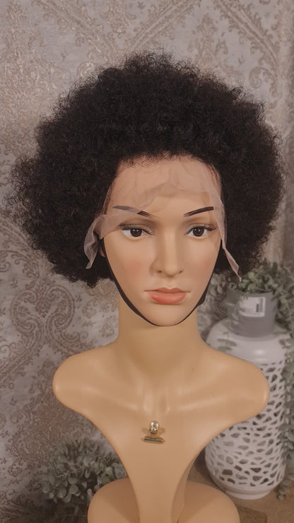 NEESHA Afro  Echthaar Perücke