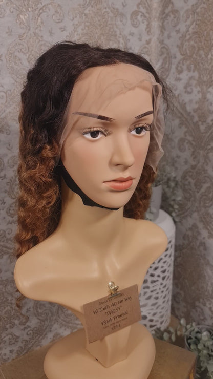DAISY Echthaar Perücke  10" 12" 14" 16"