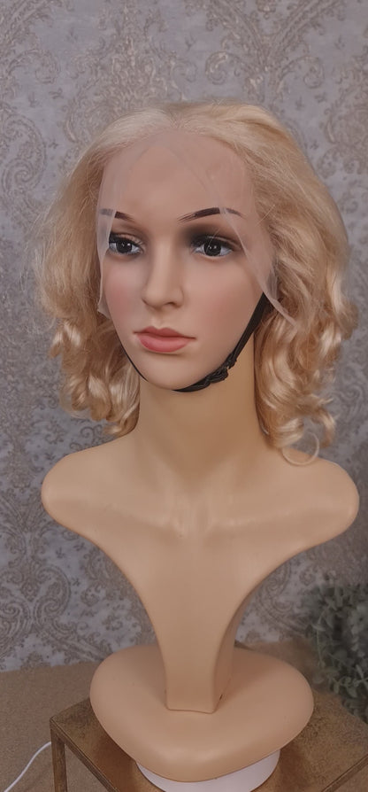 CHANTAL Echthaar Perücke 12" 14" 16"