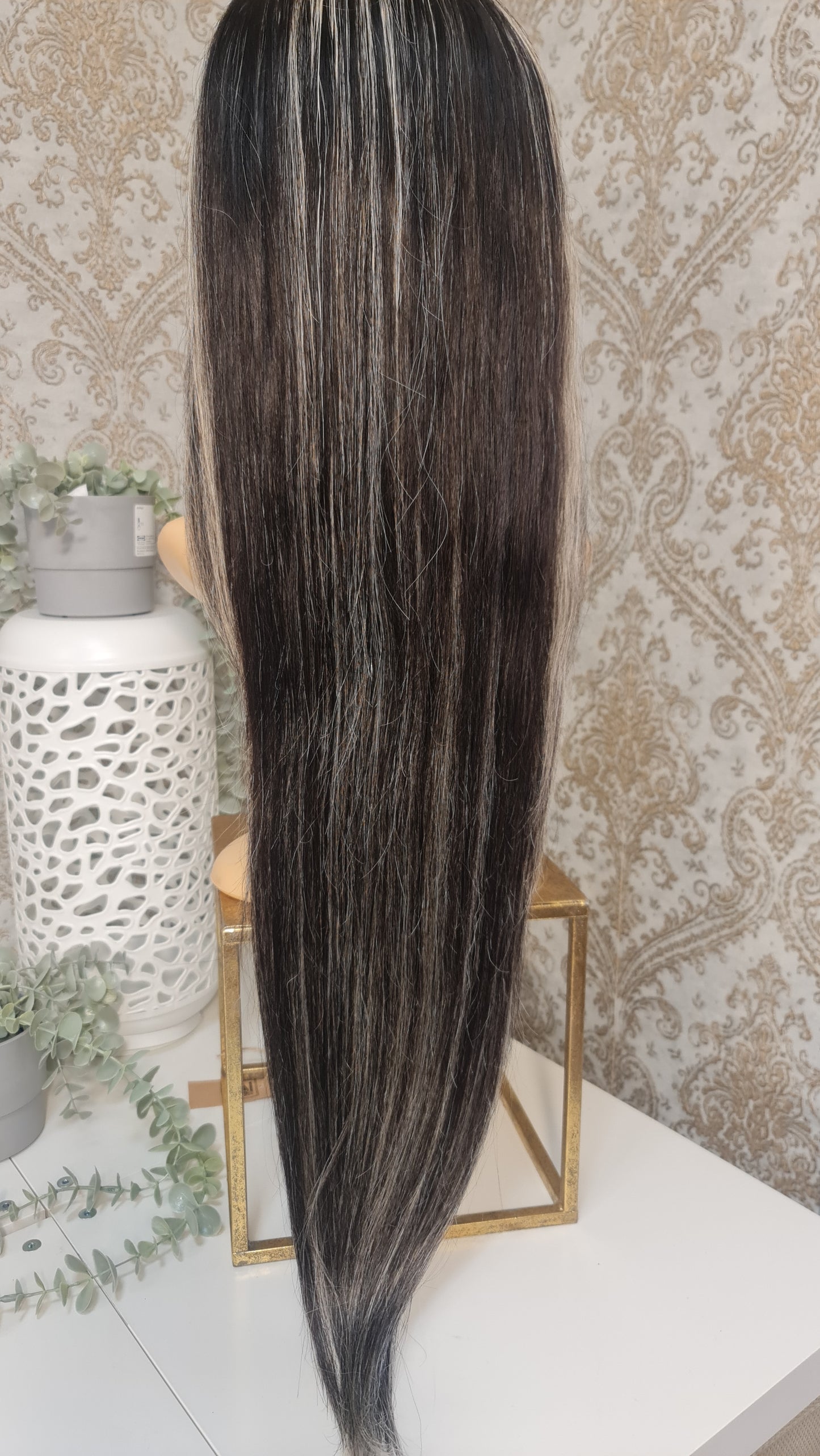 FABIENNE Human Hair Wig  30"