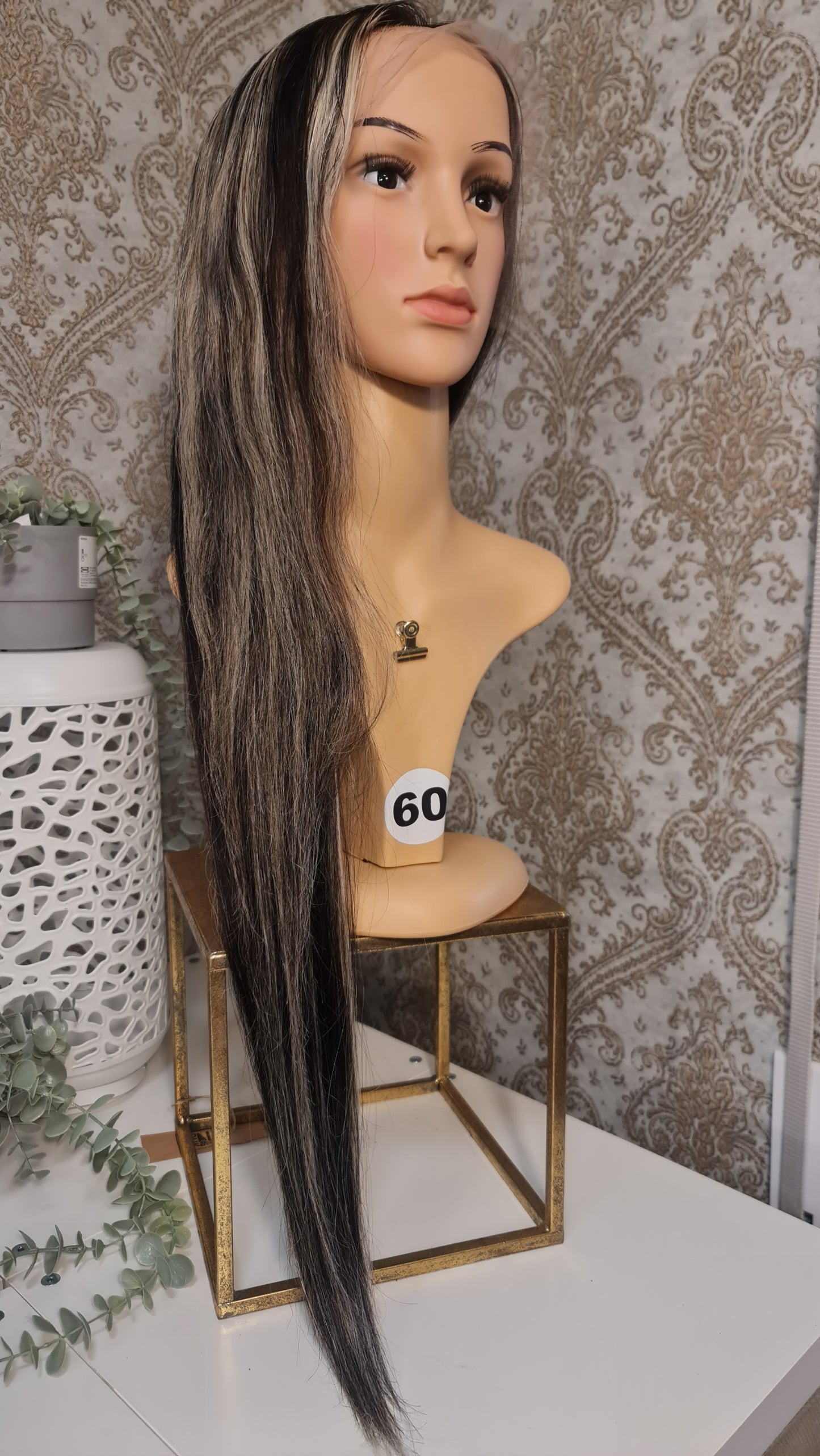 FABIENNE Human Hair Wig  30"