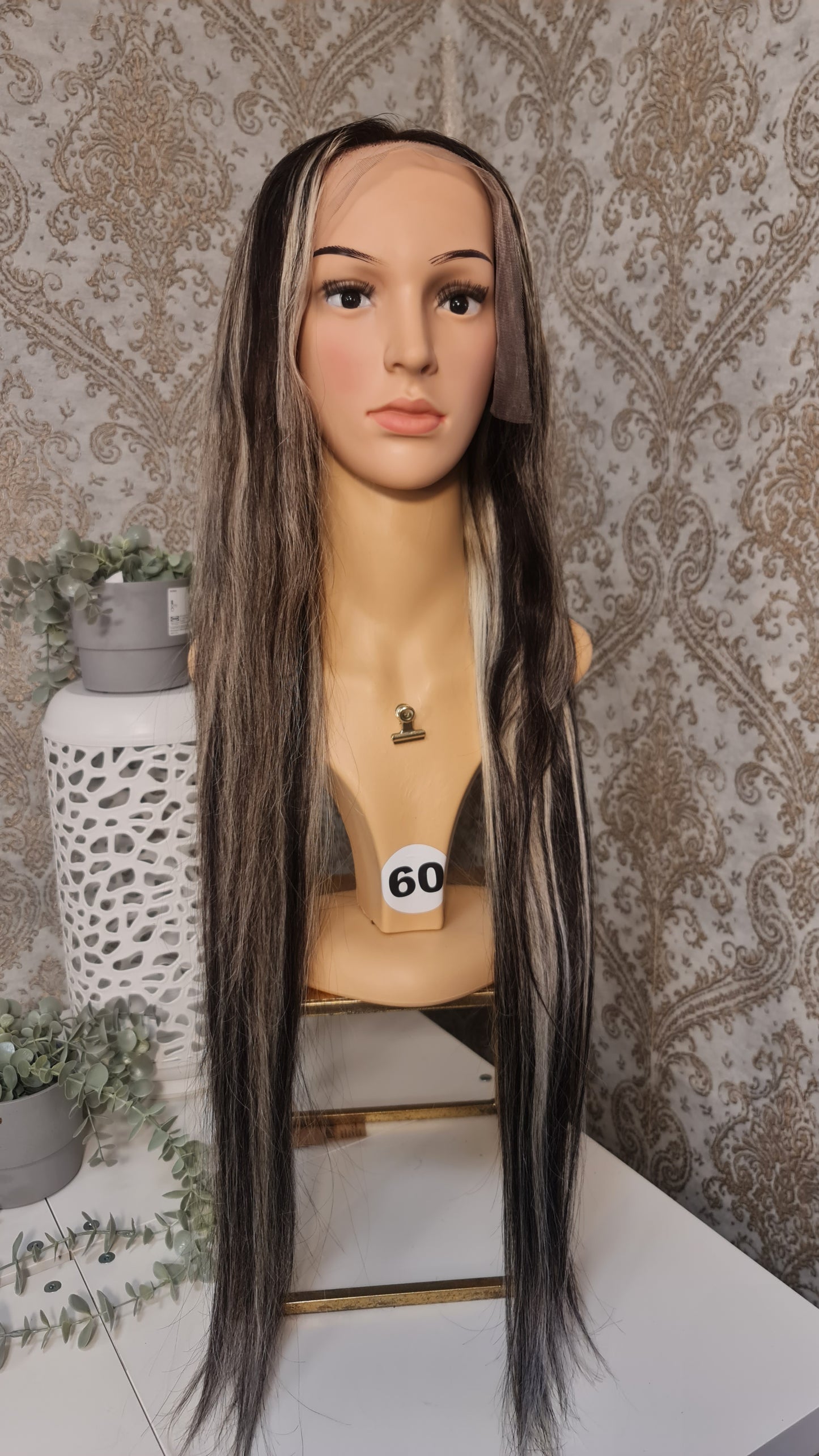 FABIENNE Human Hair Wig  30"