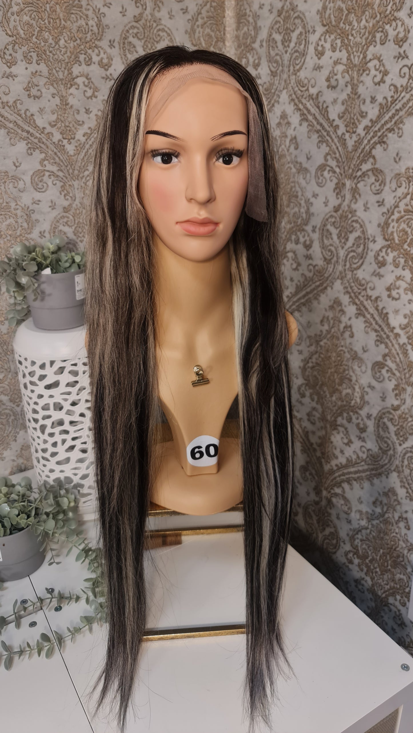 FABIENNE Human Hair Wig  30"