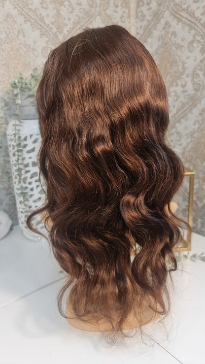 VALERIA Echthaar Perücke 18Zoll 45cmDiosa Extensions Haarverlängerungen