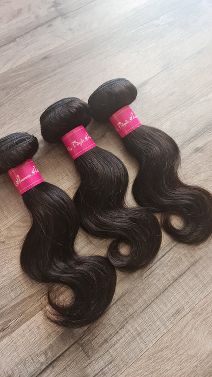 3 Packs Hair Extensions 10" 25cm Body WaveDiosa Extensions Haarverlängerungen