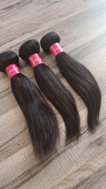 3 Packs Hair Extensions 10" 25cm StraightDiosa Extensions Haarverlängerungen