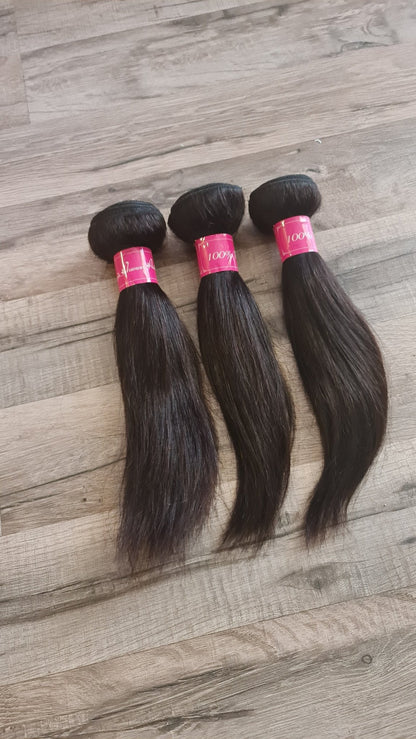3 Packs Hair Extensions 10" 25cm StraightDiosa Extensions Haarverlängerungen