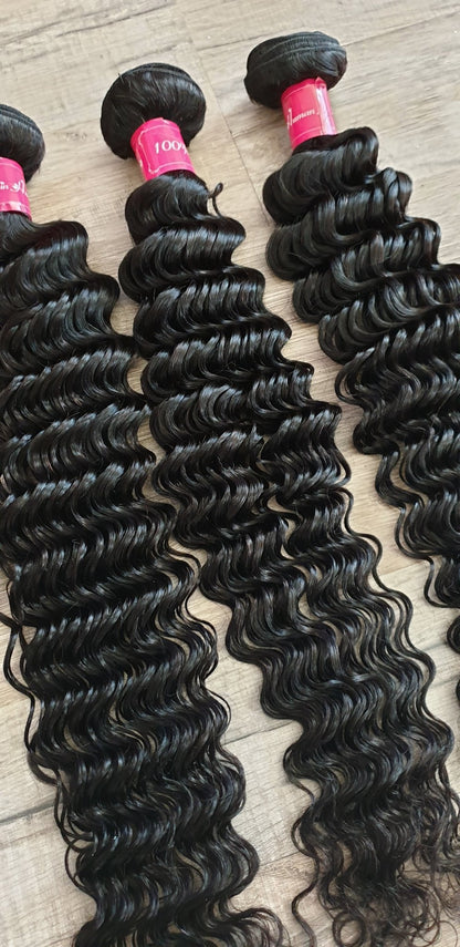 3 Packs Hair Extensions 24" 60cm Deep WaveDiosa Extensions Haarverlängerungen