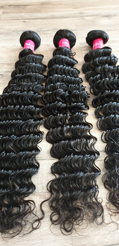 3 Packs Hair Extensions 24" 60cm Deep WaveDiosa Extensions Haarverlängerungen