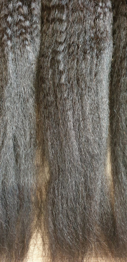 3 Packs Hair Extensions 24" 60cm Kinky StraightDiosa Extensions Haarverlängerungen