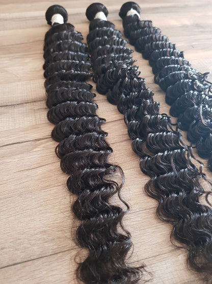 3 Packs Hair Extensions 30" 75cm Deep WaveDiosa Extensions Haarverlängerungen