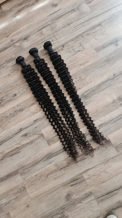 3 Packs Hair Extensions 40" 100cm Deep WaveDiosa Extensions Haarverlängerungen