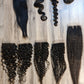 4x4 Closure Transparent Swiss Lace 100% brasilianisches Echthaar 10" - 24" (25-60cm)Diosa Extensions Haarverlängerungen