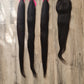 Angebot Set 3 Bundles Haarverlängerung Echthaar 30" (75cm) + 24" (60cm) 4x4 Closure glattDiosa Extensions Haarverlängerungen